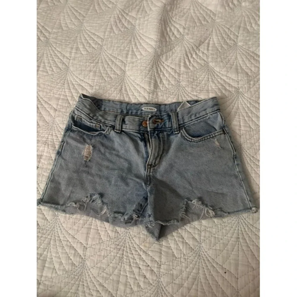 Girls old navy jean shorts